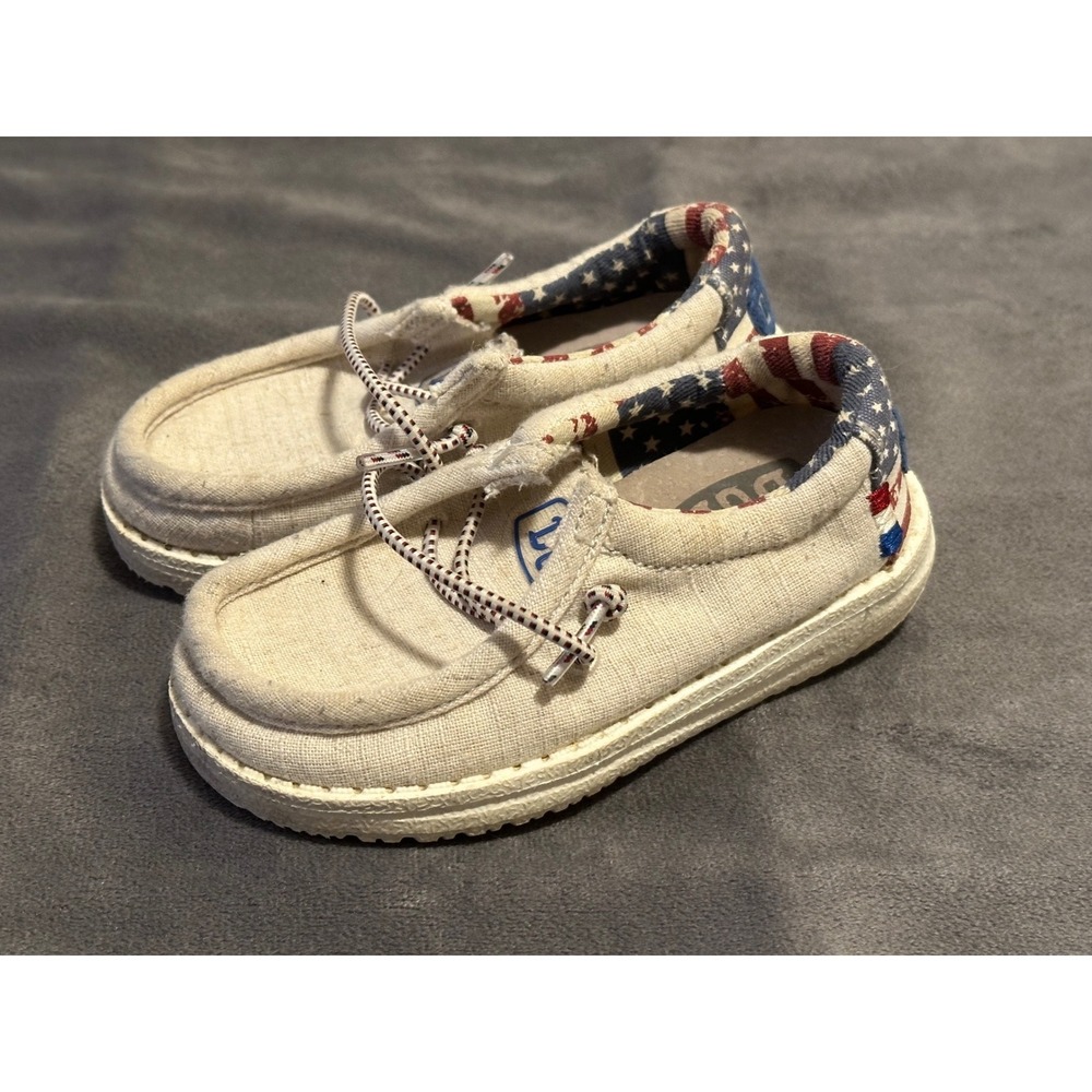 Hey Dude Kid Wally Patriotic Size K7